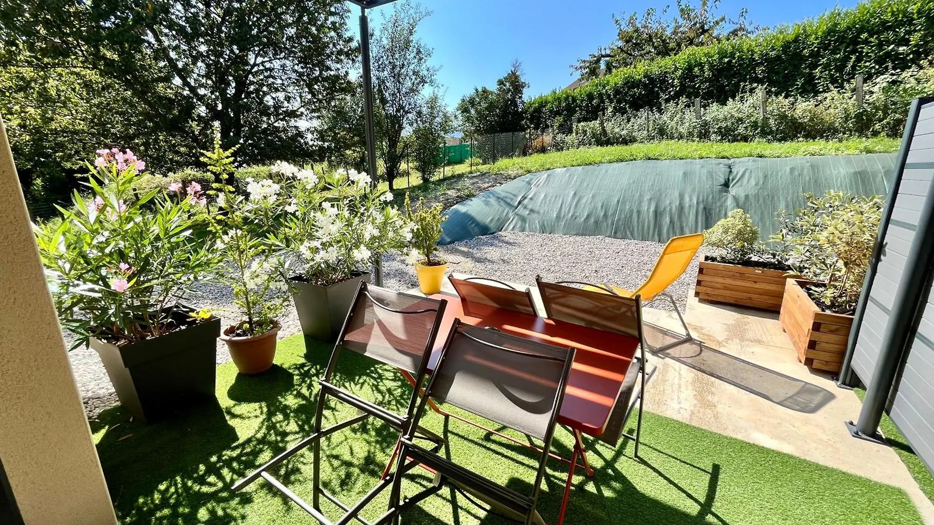 Apartmán L'Escapade Dauphinoise, Gite 2 Chambres Avec Terrasse Et Clim Beaucroissant