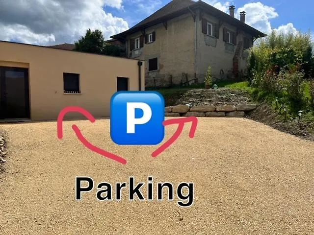 L'Escapade Dauphinoise, Gite 2 Chambres Avec Terrasse Et Clim Beaucroissant Apartmán