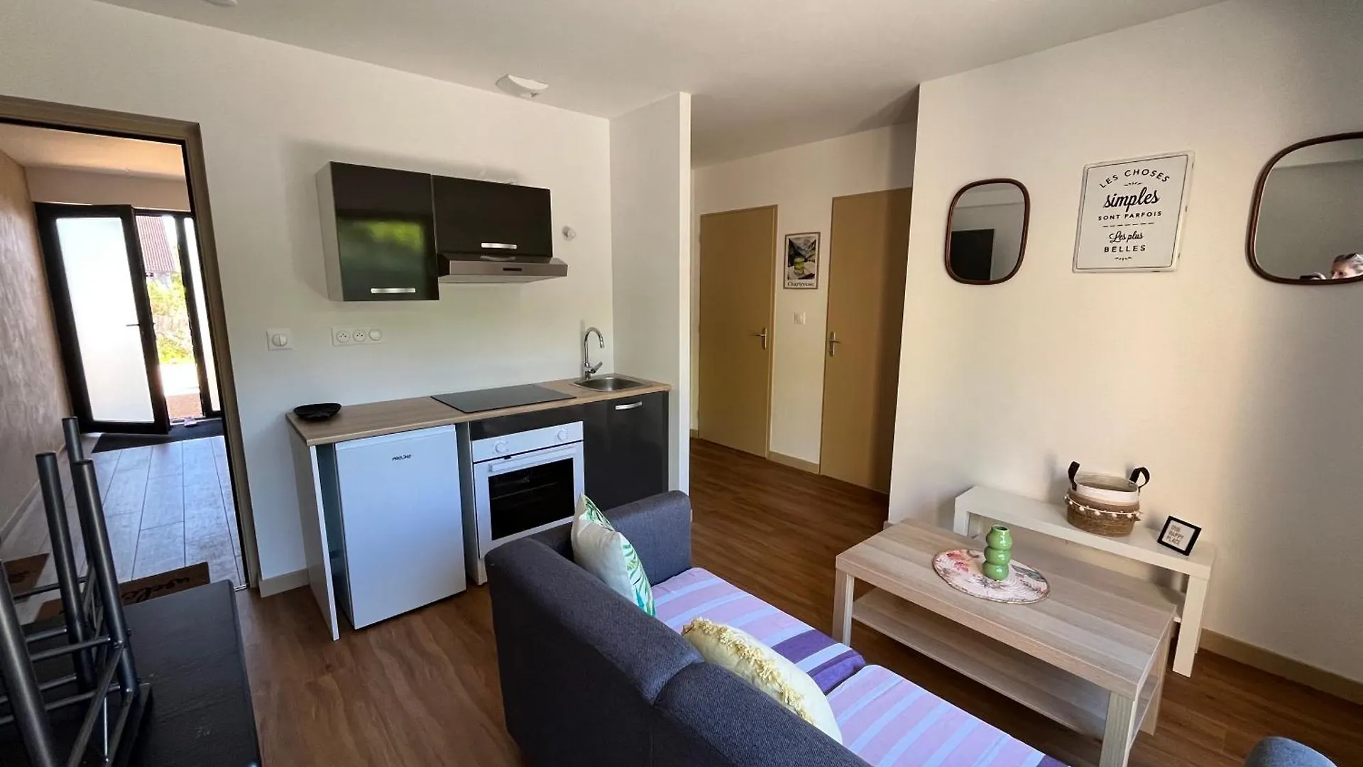 公寓 L'Escapade Dauphinoise, Gite 2 Chambres Avec Terrasse Et Clim 博克松特 法国